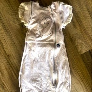 Nested Bean Zen One Swaddle 0-3 months Sleep Sack Classic Beige